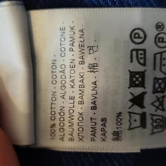 NWT Levi's small blue cotton pullover top - Picture 6 of 6